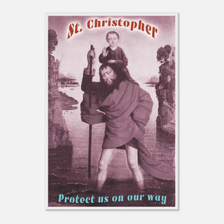 St. Christopher Prayer Framed Print - view 18