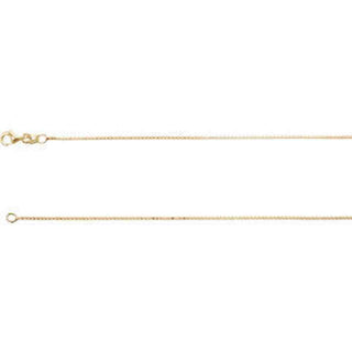 16-inch Diamond Cut Box Chain - 18K Yellow Vermeil