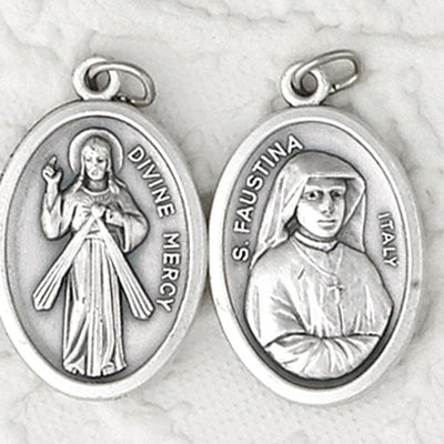 25-Pack - Pendant- ST FAUSTINA/ DIVINE MERCY
