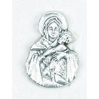 Bulk Mary and Jesus Silhouette Medals
