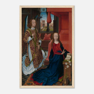 Annunciation to the Virgin Mary Framed Print