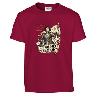 St. Joan of Arc 'Born to Do This' Kids T-Shirt - view 4