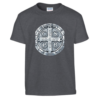 St. Benedict Medal Kids T-Shirt - view 7