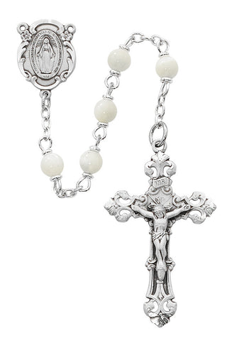 Genuine Mother Of Pearl Rosary