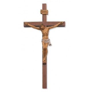 12-inch Walnut-Italia Corpus Crucifix