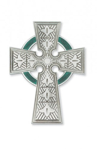 4 3/4" Pewter Celtic Cross