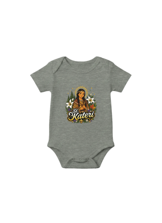 St. Kateri Tekakwitha Baby Onesie - view 2