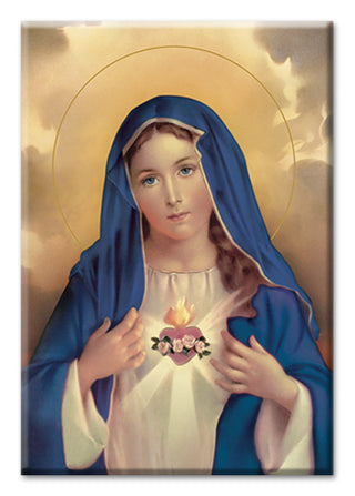 Immaculate Heart Of Mary Magnet 2"X3" Postcard 10-Pack
