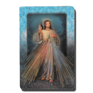 Divine Mercy Multidimensional Easel/Magnet 5-Pack