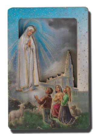Our Lady Of Fatima Dimensional Easel/Magnet 5-Pack