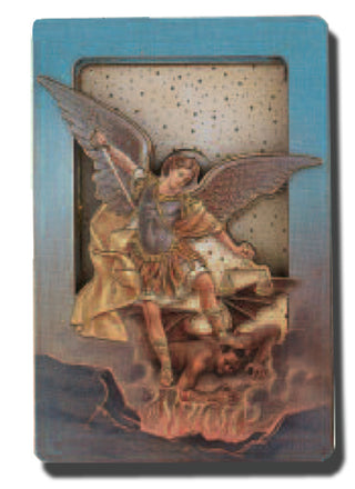 St. Michael Multidimensional Easel/Magnet 5-Pack