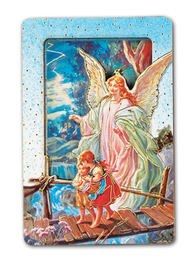 Guardian Angel Multidimensional Easel/Magnet 5-Pack – CatholicShop.com