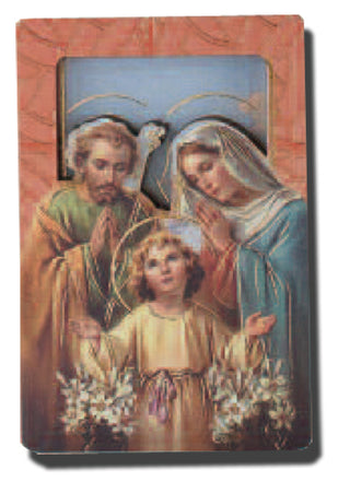 Holy Family Multidimensional Easel/Magnet 5-Pack