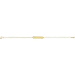 18K Yellow Gold-Plated Sterling Silver Geometric 7-8" Bracelet