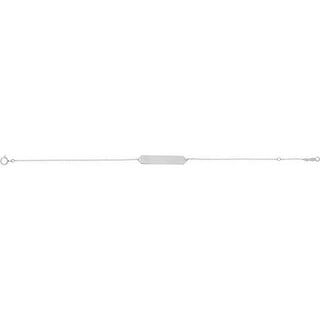 Sterling Silver Geometric 7-8" Bracelet