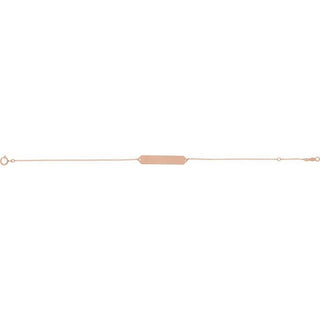 18K Rose Gold-Plated Sterling Silver Geometric 7-8" Bracelet