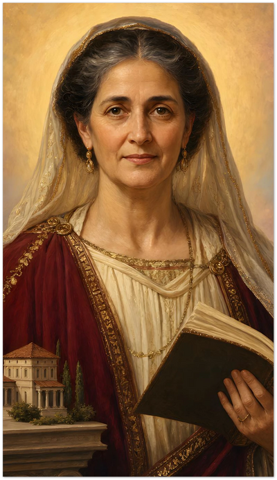 St. Paula of Rome Holy Cards