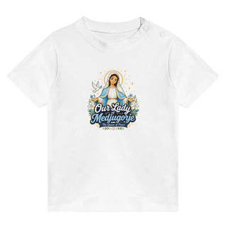 Our Lady of Medjugorje Queen of Peace Baby T-Shirt - view 4