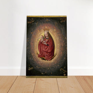 Madonna and Child with Seraphim Canvas Print - view 7