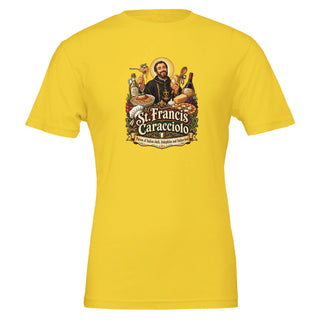 St. Francis Caracciolo Italian Food T-Shirt - view 4