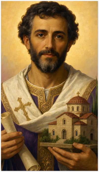 St. Zoticus of Constantinople Holy Cards