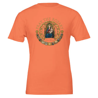'Pray the Rosary' Madonna and Child T-Shirt - view 3
