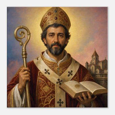 St. Fructuosus of Braga - Devotional Canvas