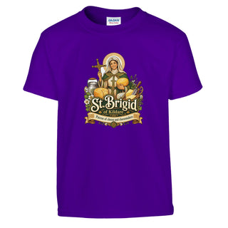 St. Brigid of Kildare Cheese Kids T-Shirt - view 9