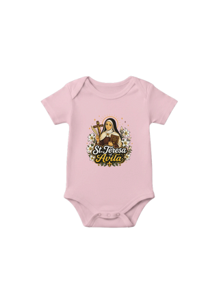 St. Teresa of Avila Baby Onesie - view 6