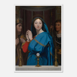 Our Lady of Sorrows Blue Framed Print - view 5