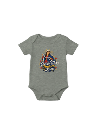 Our Lady Undoer of Knots Baby Onesie - view 2