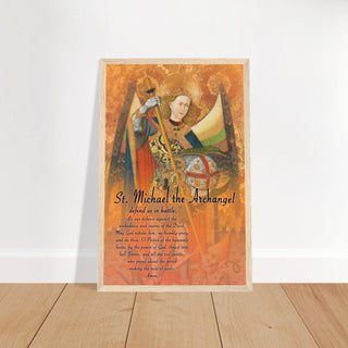 St. Michael the Archangel Prayer Framed Print - view 25