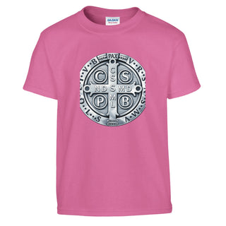St. Benedict Medal Kids T-Shirt - view 8