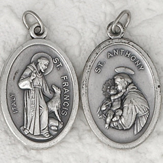 Bulk St. Francis / St. Anthony Double Sided Medals