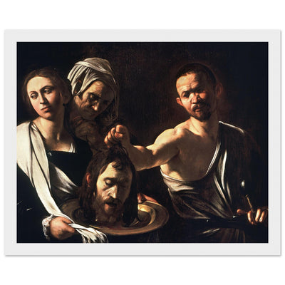 Salome with the Head of John the Baptist Framed Poster