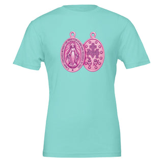 Pink Miraculous Medal T-Shirt - view 2