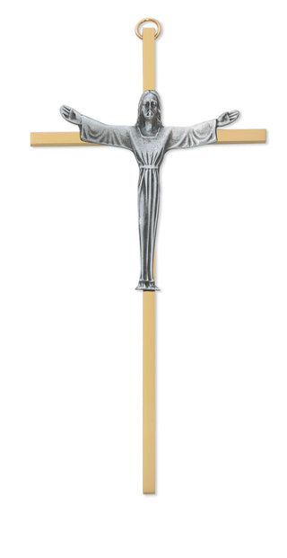  Risen Sterling Silver Crucifix