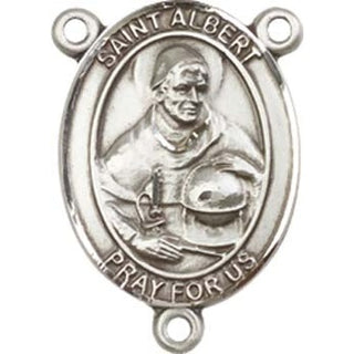 Sterling Silver Saint Albert the Great Rosary Center