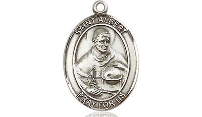Pewter St. Albert the Great Medal | Medium | Engravable