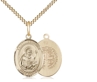 14kt Gold Filled Saint Benedict Medal Religious Jewelry