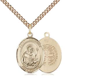 14kt Gold Filled Saint Benedict Medal Religious Jewelry