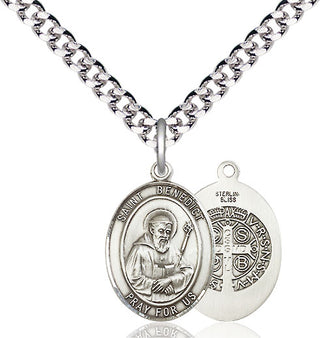 Pewter Saint Benedict Medal Religious Jewelry