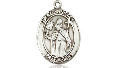 Pewter St. Boniface Medal | Medium | Engravable