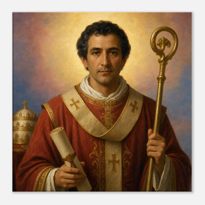 St. Lucius I - Devotional Canvas