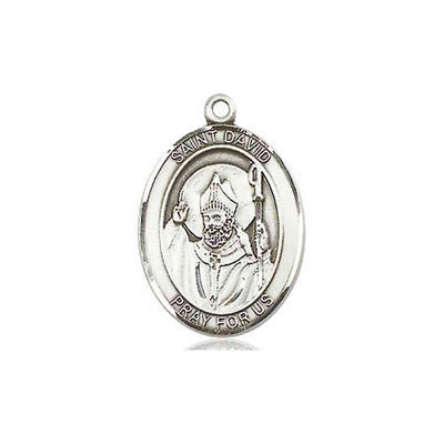 Pewter St. David of Wales Medal | Medium | Engravable