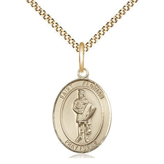 14kt Gold Filled Saint Florian Medal Religious Jewelry Engraved Catholic Saint Jewelry