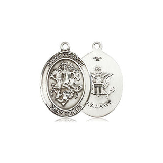 Pewter Saint George Army Medal