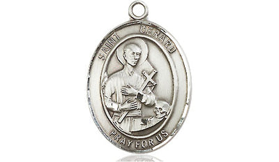 Sterling Silver St. Gerard Majella Medal | Medium | Engravable