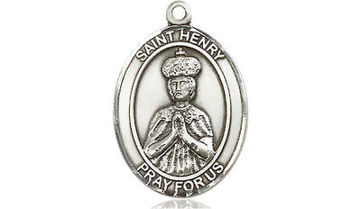Pewter St. Henry II Medal | Medium | Engravable