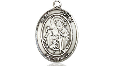 Sterling Silver St. James the Greater Medal | Medium | Engravable